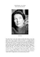 Grazia Cherchi intervista Lalla RomanoDa: Il diritto alla felicità