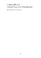 L’anima delle cose. Antonia Pozzi, a mo’ d’introduzionedi Matteo M. Vecchio